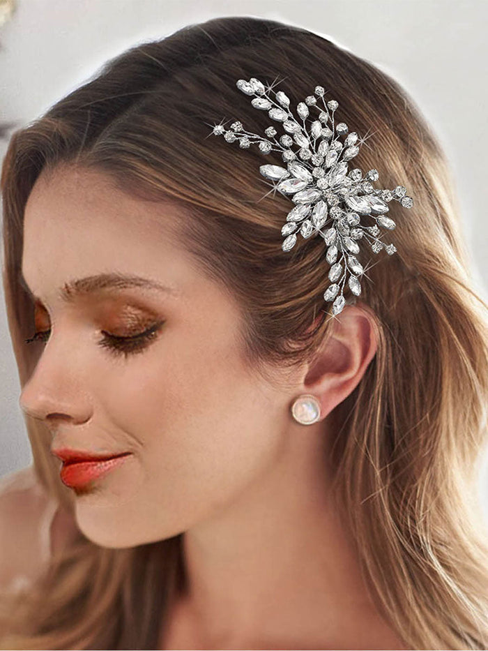 Brilliant Crystal Bridal Wedding Hair Comb