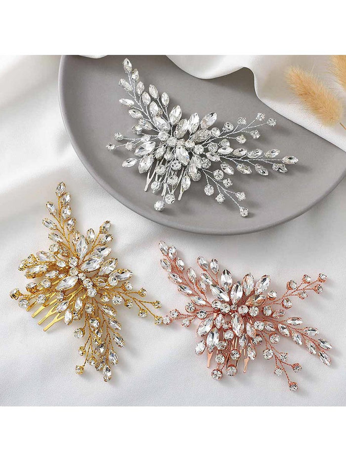 Brilliant Crystal Bridal Wedding Hair Comb