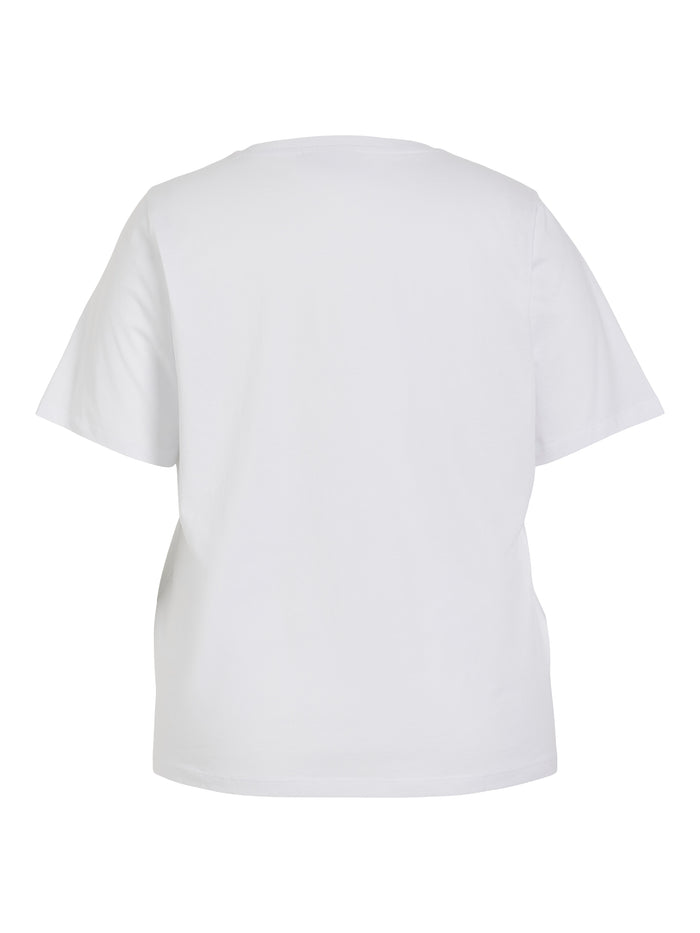 BUTTERFLY T-SHIRT (BRIGHT WHITE)