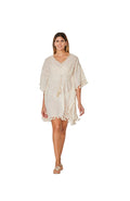 C-1624 Ivory Cotton Kaftan