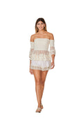C-1681 Ivory Drop shoulder Top.