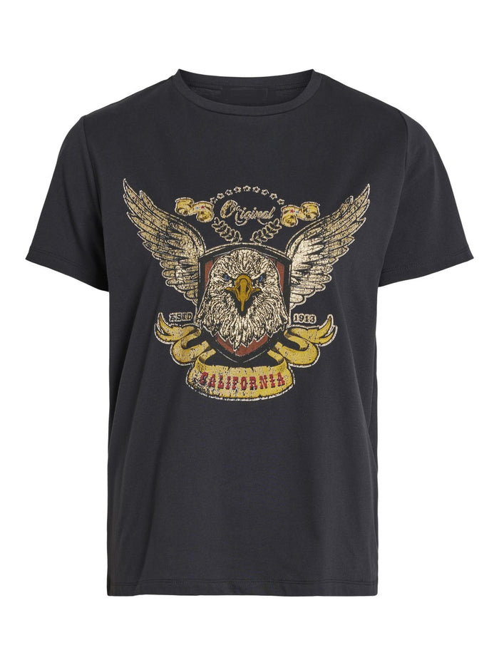 CALIFORNIA T-SHIRT (BLACK/GOLD)