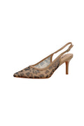 Cally Slingbacks  (Leopard/Beige)