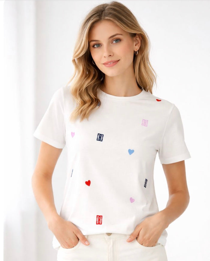 Camila T-Shirt (Cloud Dancer)