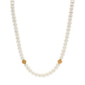 Capucine De Wulf Berry Single Strand Necklace, 16"+2'' - Pearl