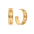 Capucine De Wulf Classic Medium Hoop Earrings - Gold