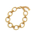 Capucine De Wulf Cleopatra Grande Link Bracelet, 7+1.5" - Gold