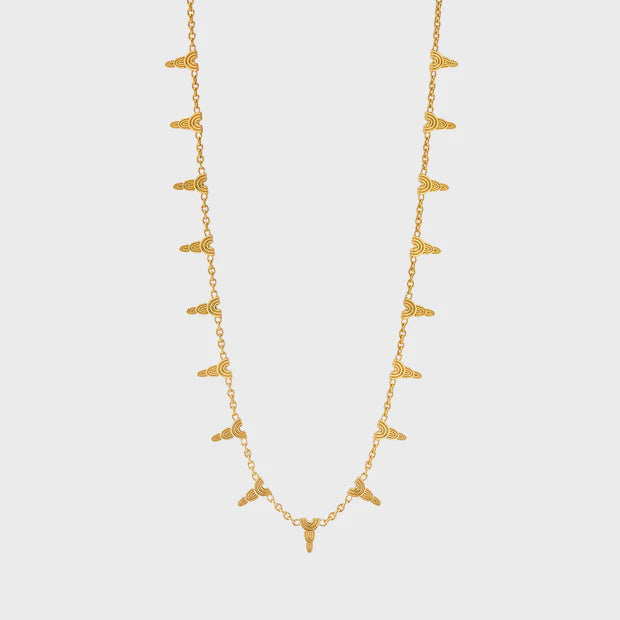 Capucine De Wulf Cleopatra Ra Necklace, 16"+2" - Gold