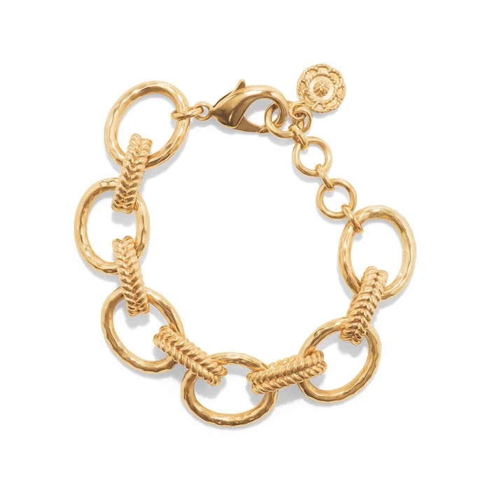 Capucine De Wulf Cleopatra Regal Link Bracelet, 7+1.5" - Gold