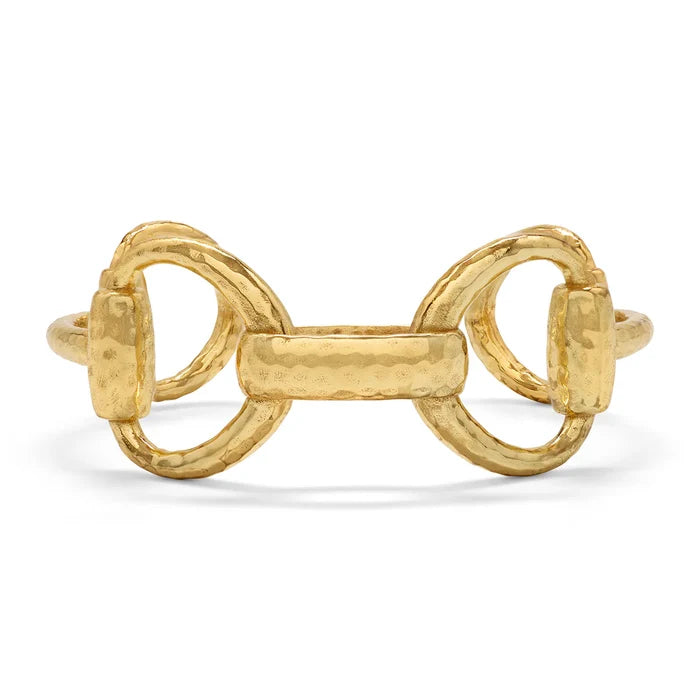Capucine De Wulf Equestrian Snaffle Bit Cuff - Gold