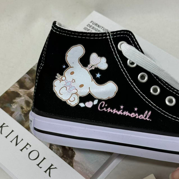 Cartoon-Style Casual Canvas Shoes