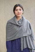 Cashmere Scarf/Wrap Charcoal