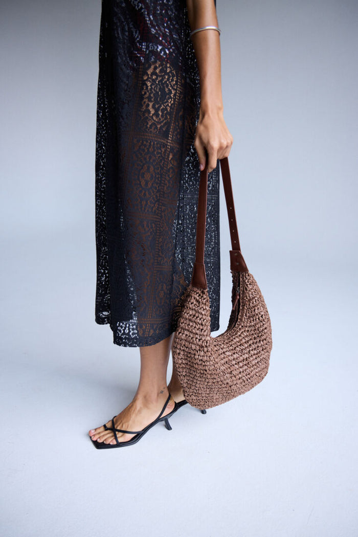 Cath Shoulder Bag (Caribou)