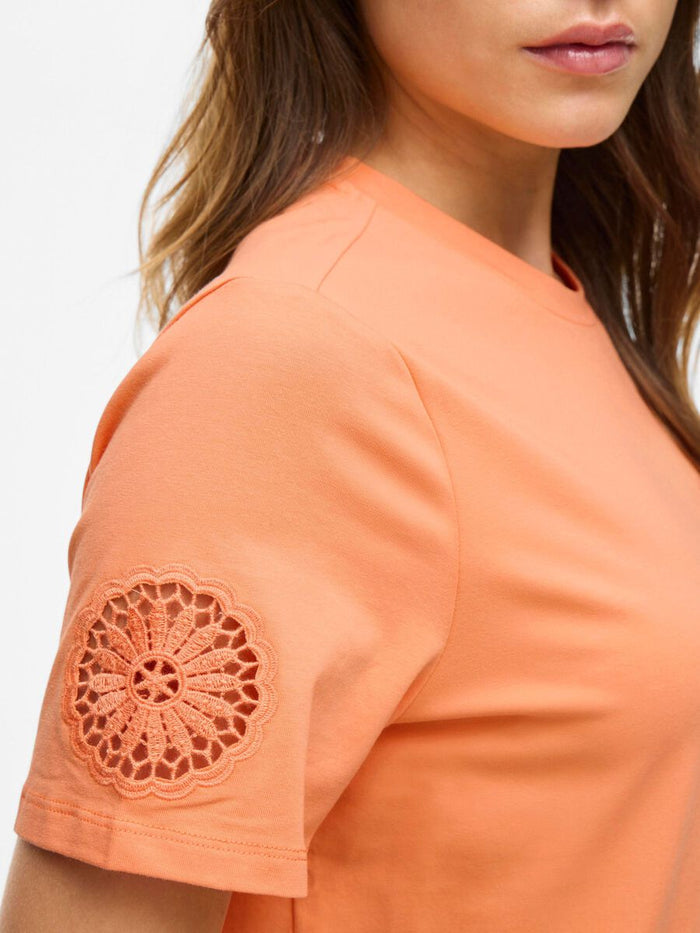 Celia T-Shirt (Cadmium Orange)
