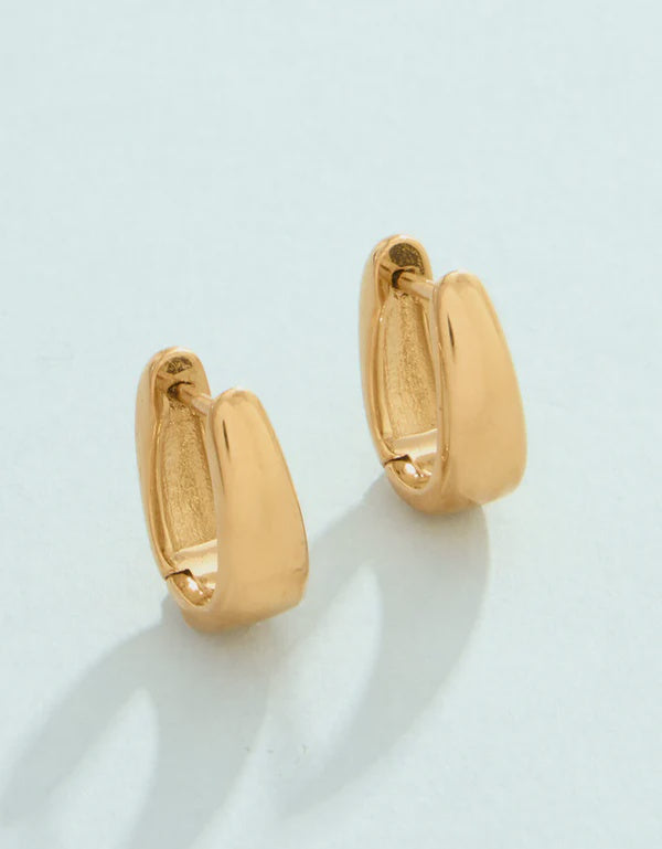 Chatham Hoop Earrings 14mm