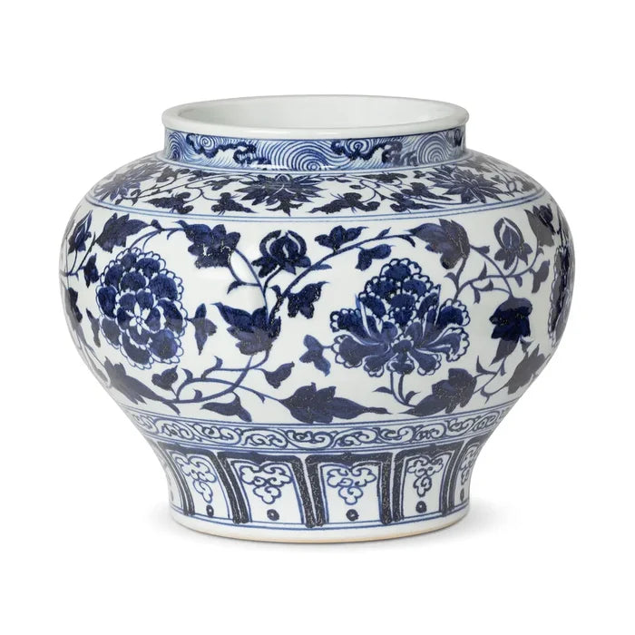 Chinoiserie Ginger Jar Vase