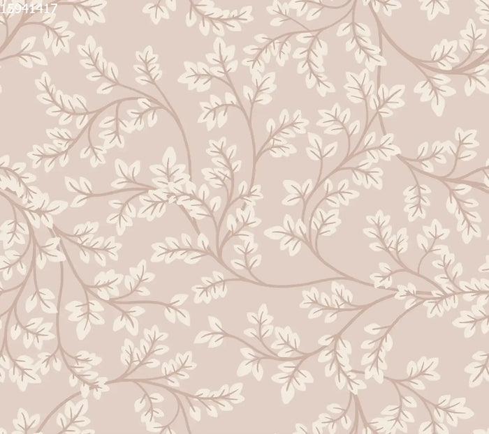 Chintz Leaves Beige - Family Fabrics B.V.