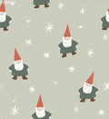 Christmas Gnome and Stars Small Green - Family Fabrics B.V.