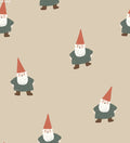 Christmas Gnome Big Beige - Family Fabrics B.V.