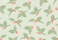 Christmas Holly Green - Family Fabrics B.V.