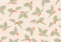 Christmas Holly Pink - Family Fabrics B.V.