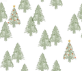 Christmas Trees Off White - Family Fabrics B.V.