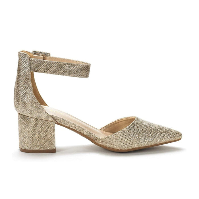 Chunky Low Heel Pumps