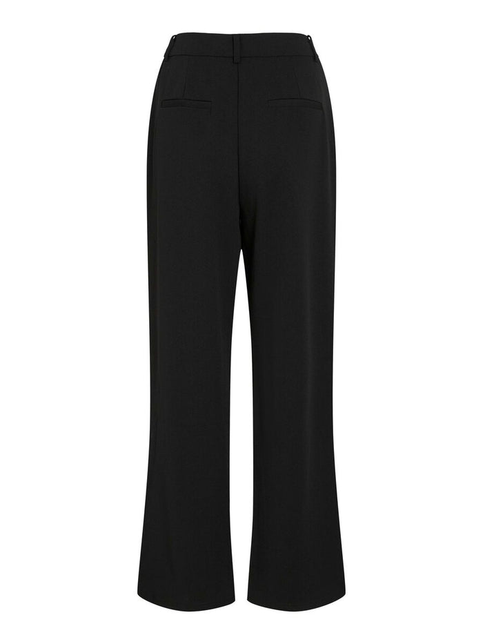 Clara High Waist Trousers (Black)