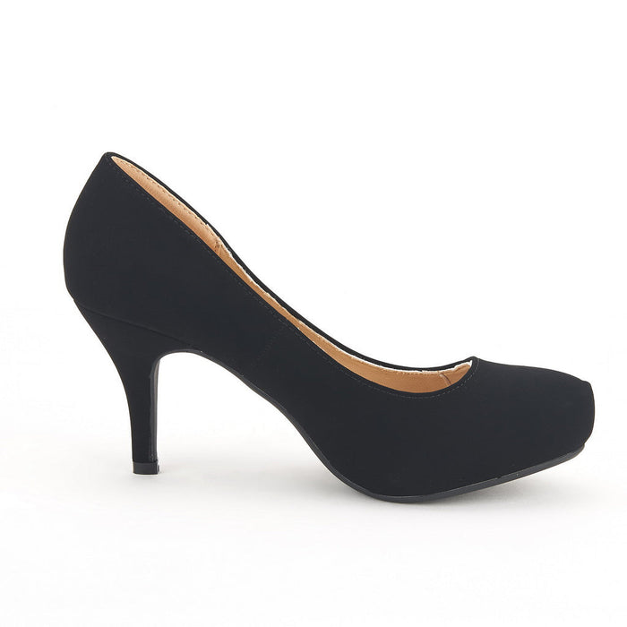Classic Closed Toe 3 Inch Heels Pumps