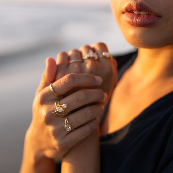 2 / Gold Plated Silver