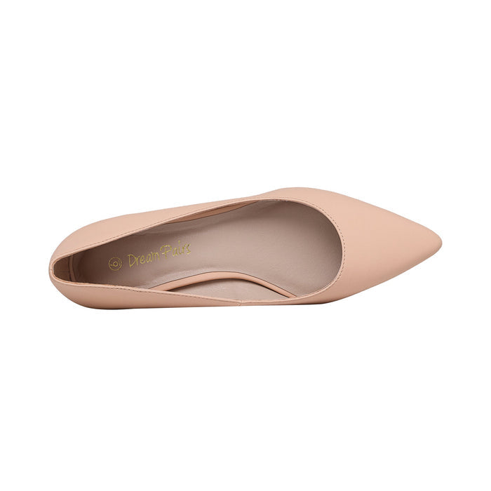 Closed Toe Block Heel Pumps