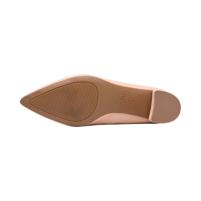 Closed Toe Block Heel Pumps