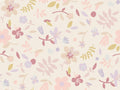 Collage Flower Beige Big - Family Fabrics B.V.