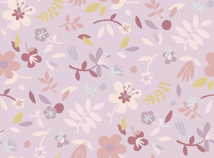 Collage Flower Lilac Small - Family Fabrics B.V.