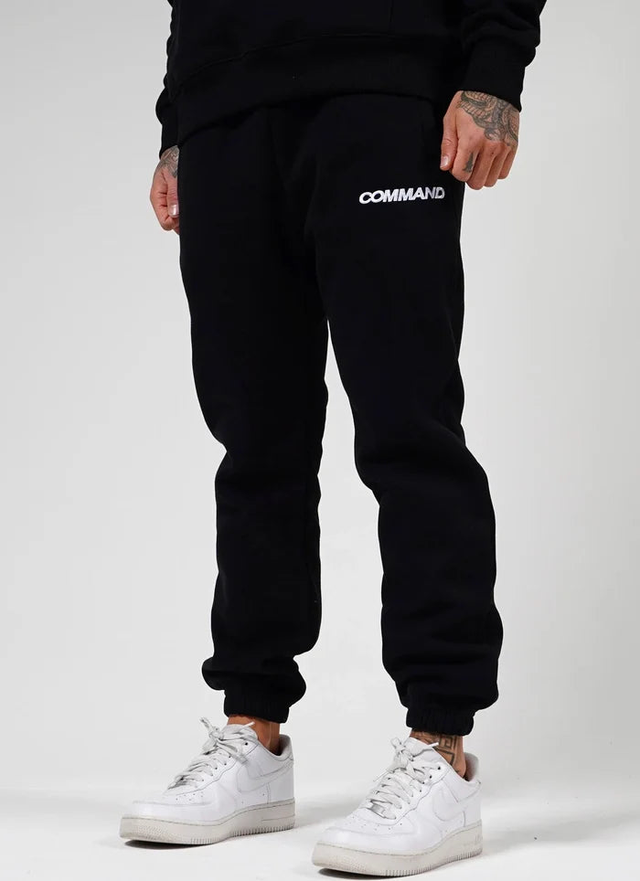 COMMAND Comfort Trackpants (Black)