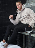 COMMAND Cursive Hoodie (Beige)