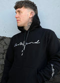 COMMAND Cursive Hoodie (Black)