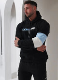 Command Emblem Hoodie (Black/Blue)