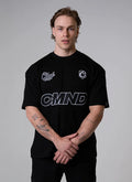 COMMAND Jersey Tee (Black/White)