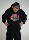 Command Rockstar Oversized Hoodie (Black/Red)