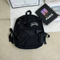 Compact pleated backpack