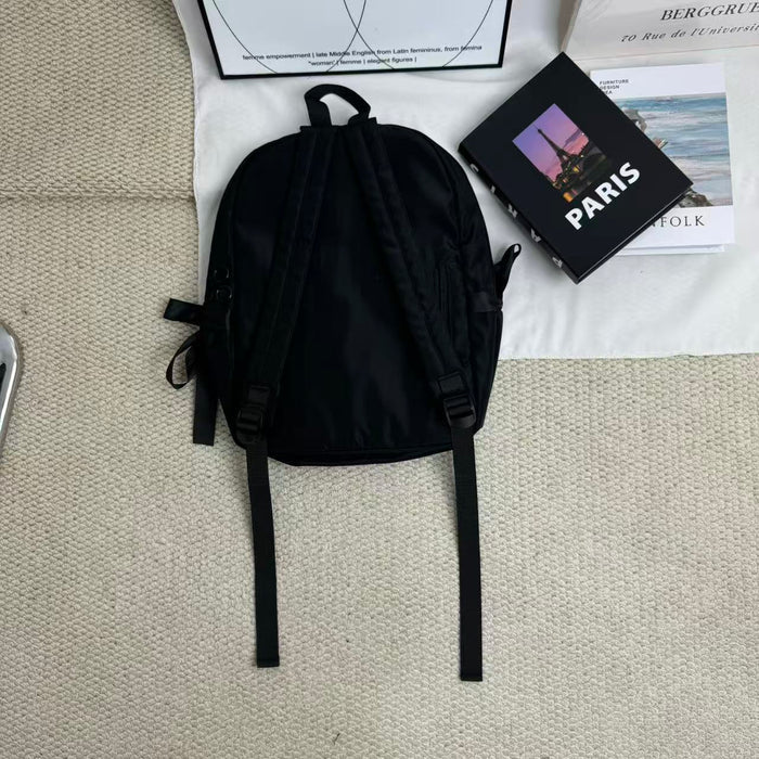 Compact pleated backpack