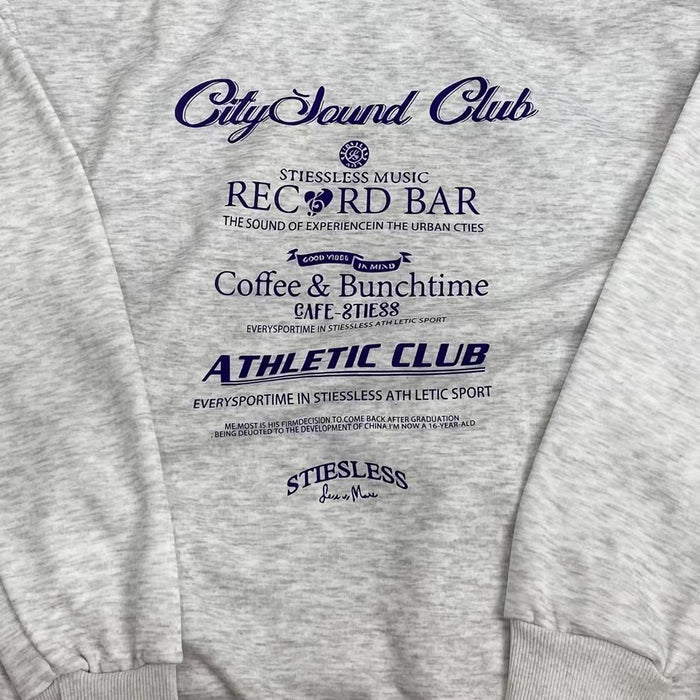 Composite Milk Silk Sweatshirt