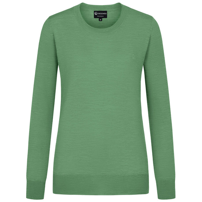 Giesswein Crew Neck cotton Women - hay green 405