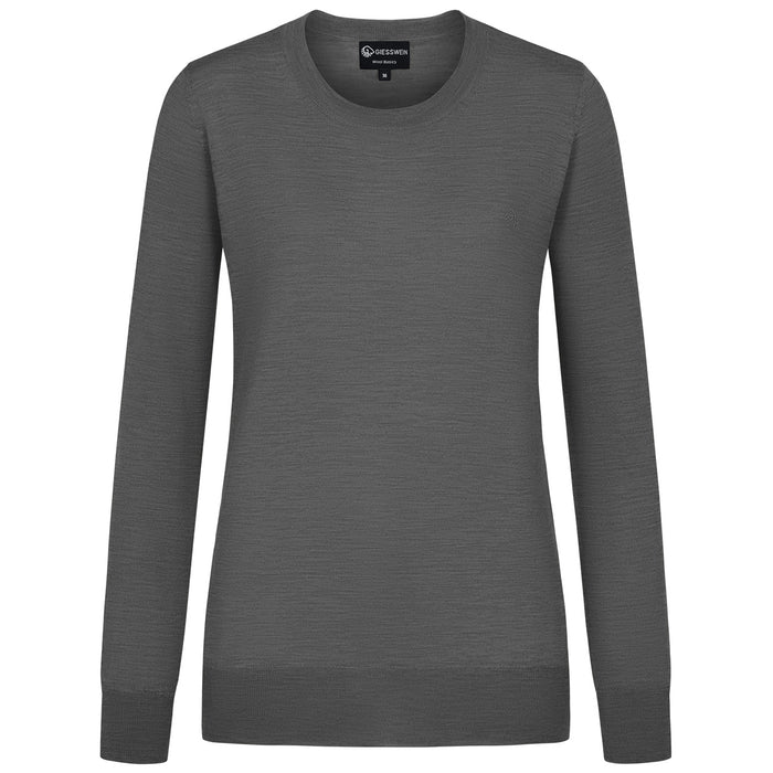 Giesswein Crew Neck cotton Women - grey 017