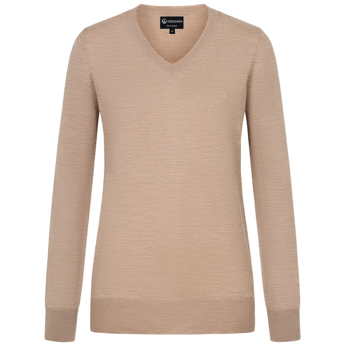 Giesswein V-Neck cotton Women - sandmelé 212