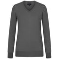 Giesswein V-Neck cotton Women - grey 017