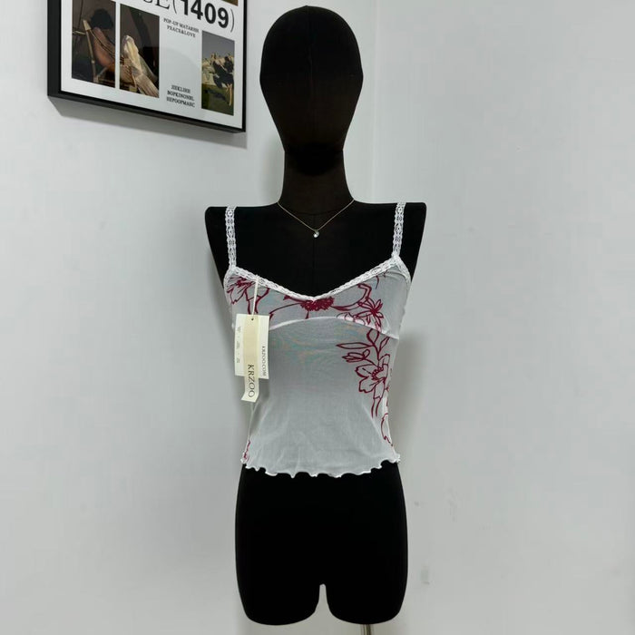 Cropped Lace Undershirt