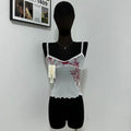 Cropped Lace Undershirt