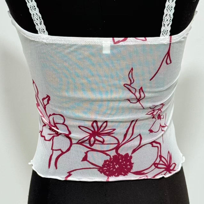 Cropped Lace Undershirt